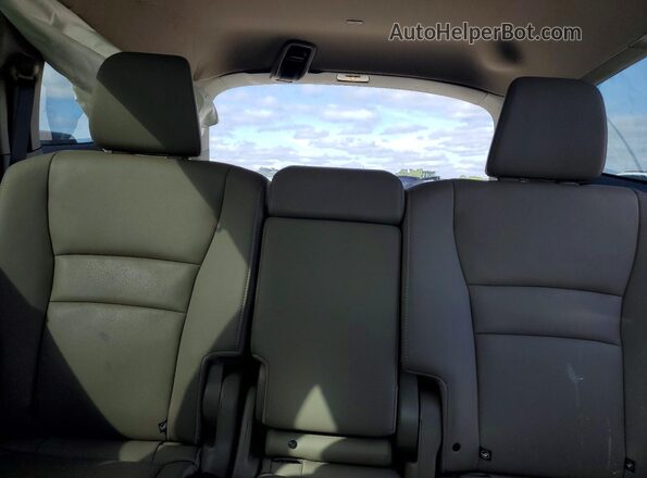 5FNYF6H54KB056354 2019 HONDA PILOT White Widok tylnych siedzeń
