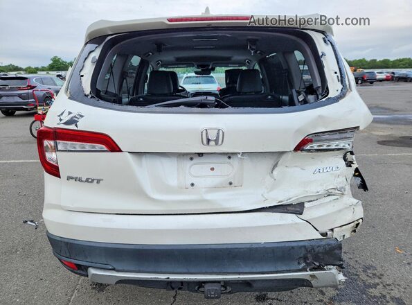 5FNYF6H54KB060971 2019 HONDA PILOT White Հետևի տեսք
