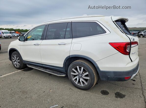 5FNYF6H54KB060971 2019 HONDA PILOT White Հետևի ձախ