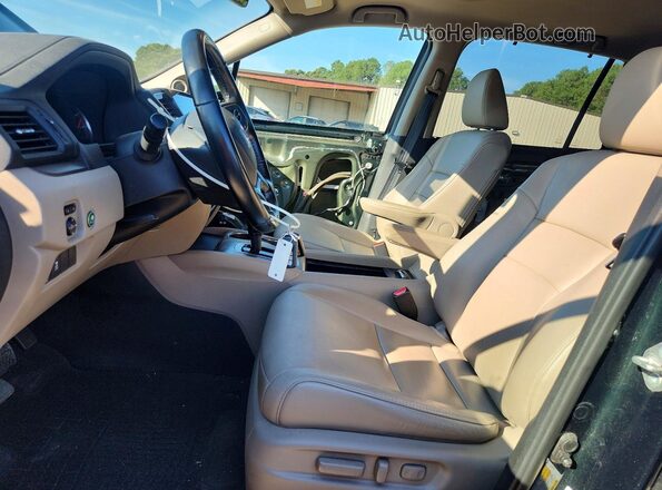 5FNYF6H54KB089290 2019 HONDA PILOT Green Вид салону спереду