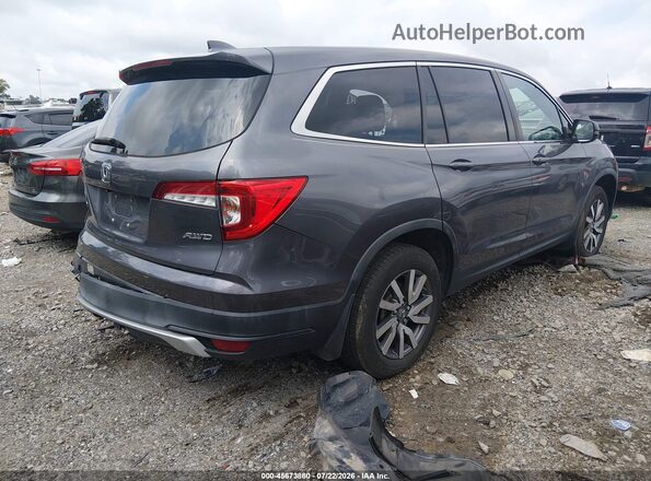5FNYF6H54LB067548 2020 HONDA PILOT Gray Задня права чверть