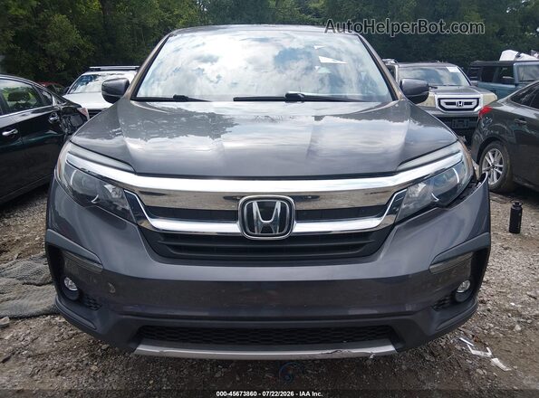 5FNYF6H54LB067548 2020 HONDA PILOT Gray Вид задньої частини салону