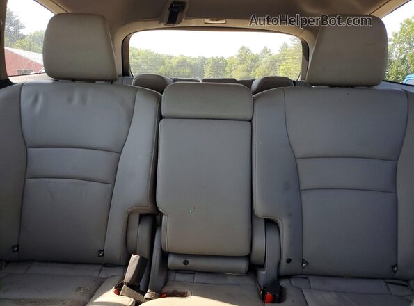 5FNYF6H54MB088773 2021 HONDA PILOT Silver Rear seats view