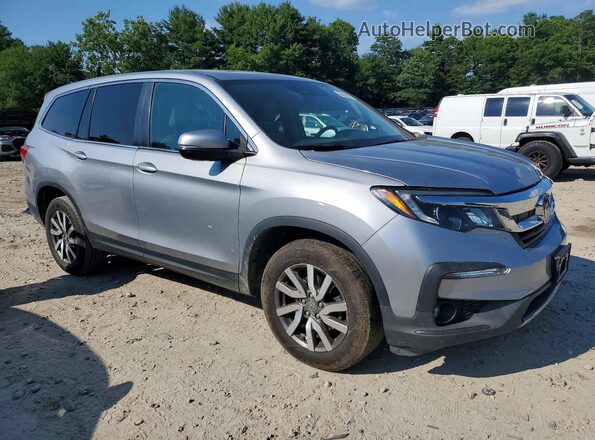 5FNYF6H54MB088773 2021 HONDA PILOT Silver Front right