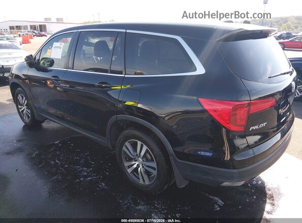 5FNYF6H55HB047509 2017 HONDA PILOT Black Задня ліва чверть