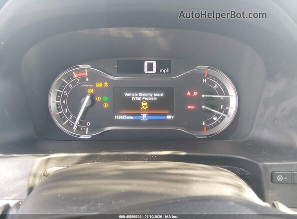 5FNYF6H55HB047509 2017 HONDA PILOT Black Вид задніх сидінь