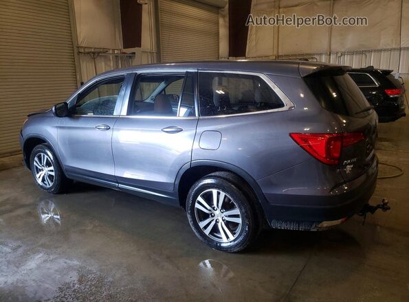 5FNYF6H55JB005489 2018 HONDA PILOT Gray Հետևի ձախ