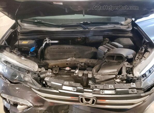 5FNYF6H55JB005489 2018 HONDA PILOT Gray Շարժիչի բաժամունքի տեսք