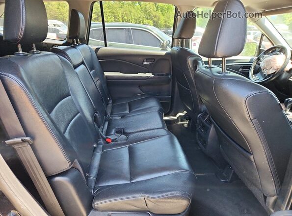 5FNYF6H55JB007260 2018 HONDA PILOT Black Vista interior trasera