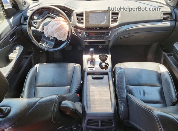 5FNYF6H55JB007260 2018 HONDA PILOT Black Vista del salpicadero