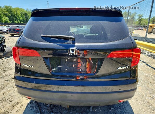 5FNYF6H55JB007260 2018 HONDA PILOT Black Vista trasera