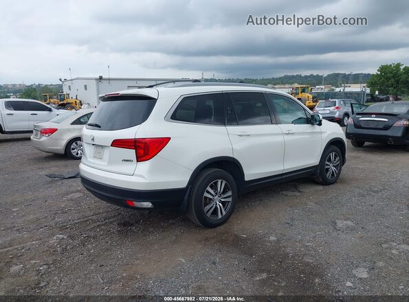 5FNYF6H55JB019098 2018 HONDA PILOT White Հետևի աջ