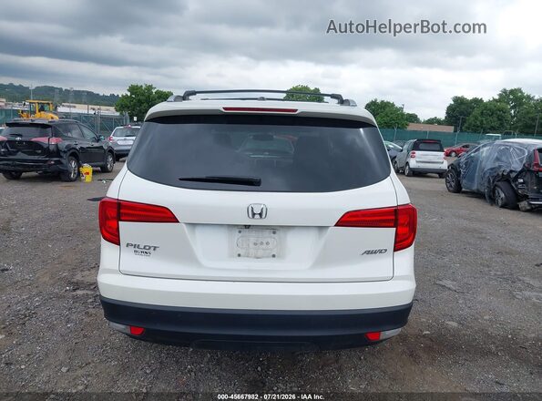 5FNYF6H55JB019098 2018 HONDA PILOT White 