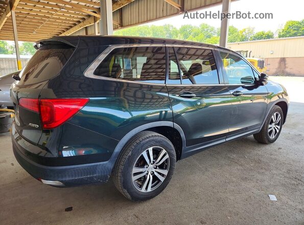 5FNYF6H55JB064607 2018 HONDA PILOT Черный Задняя правая четверть