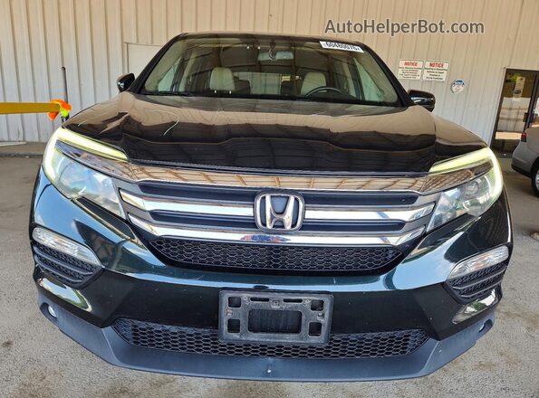 5FNYF6H55JB064607 2018 HONDA PILOT Черный Вид спереди