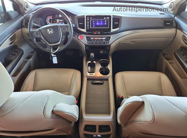 5FNYF6H55JB064607 2018 HONDA PILOT Черный Вид панели приборов