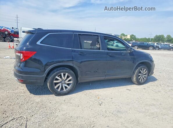 5FNYF6H55KB034251 2019 HONDA PILOT Black Trasero derecho