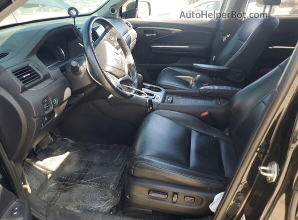 5FNYF6H55KB034251 2019 HONDA PILOT Black Vista interior delantera