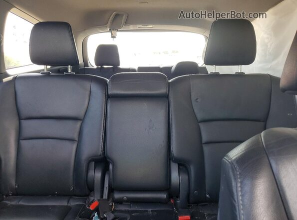 5FNYF6H55KB034251 2019 HONDA PILOT Black Vista de los asientos traseros