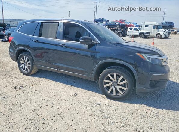 5FNYF6H55KB034251 2019 HONDA PILOT Black Delantero derecho