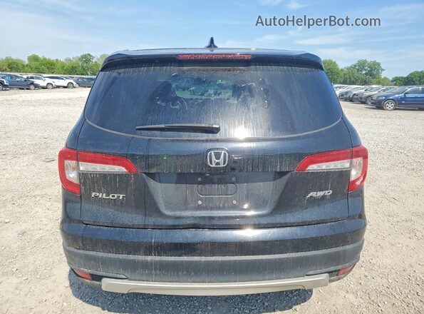 5FNYF6H55KB034251 2019 HONDA PILOT Black Vista trasera