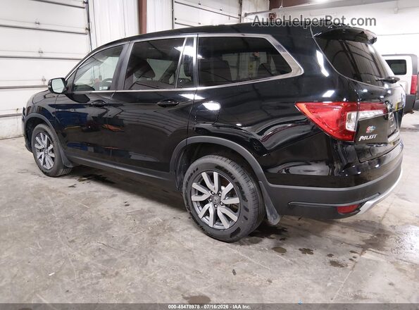 5FNYF6H55KB059876 2019 HONDA PILOT Black Rear left