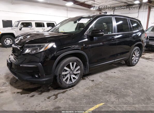 5FNYF6H55KB059876 2019 HONDA PILOT Black Front left
