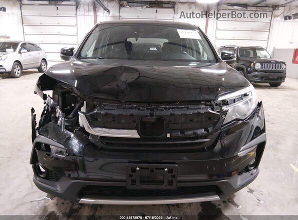 5FNYF6H55KB059876 2019 HONDA PILOT Black Instrument cluster view