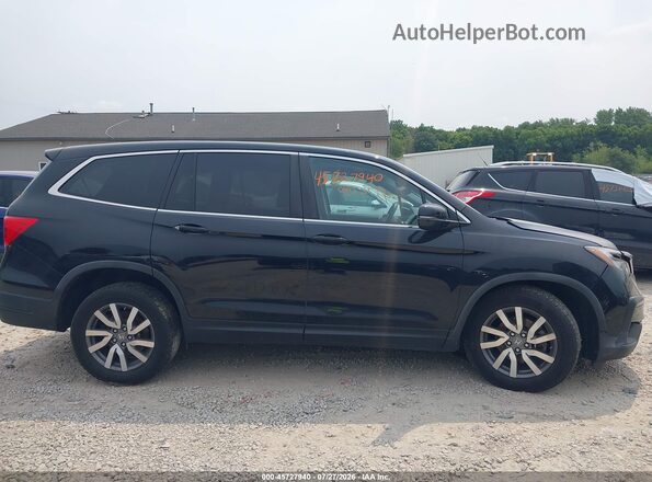 5FNYF6H55KB100006 2019 HONDA PILOT Black 360 interior view