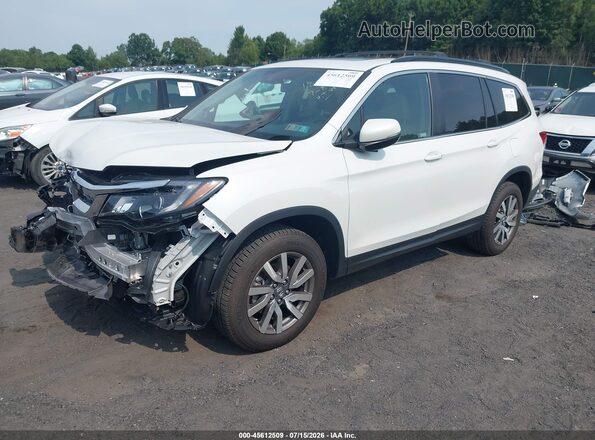 5FNYF6H55LB017841 2020 HONDA PILOT White Przód lewy