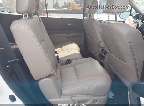 5FNYF6H55LB017841 2020 HONDA PILOT White Widok naklejki z numerem VIN
