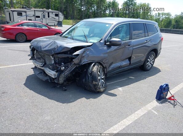 5FNYF6H55LB032596 2020 HONDA PILOT Gray Front left