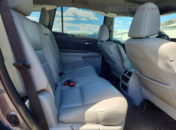5FNYF6H55LB059751 2020 HONDA PILOT Gray უკანა სალონის ხედი