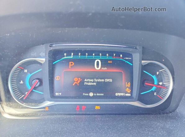 5FNYF6H55LB059751 2020 HONDA PILOT Gray ხელსაწყოთა პანელის ხედი