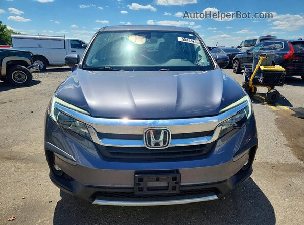 5FNYF6H55LB059751 2020 HONDA PILOT Gray წინა ხედი