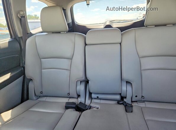 5FNYF6H55LB059751 2020 HONDA PILOT Gray უკანა სავარძლების ხედი