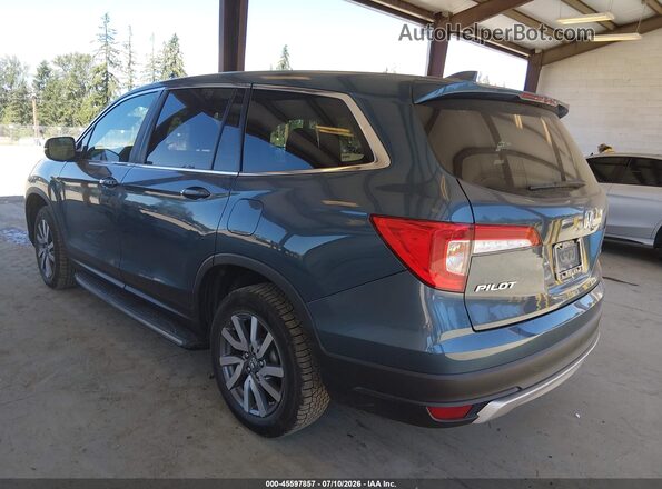 5FNYF6H55LB068157 2020 HONDA PILOT Blue უკანა მარცხენა