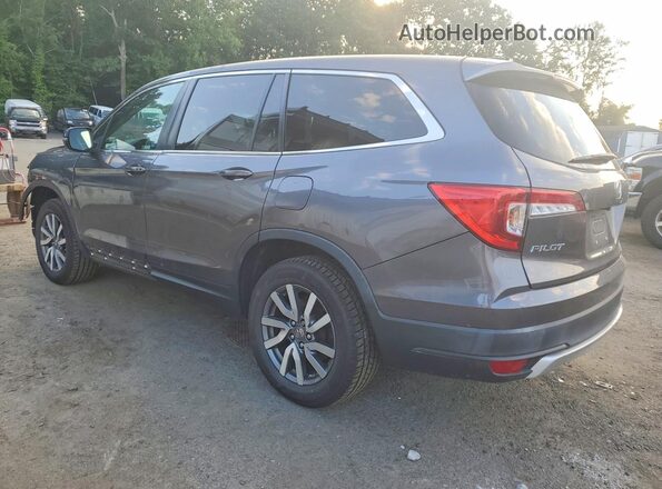 5FNYF6H55MB030929 2021 HONDA PILOT Gray Задня ліва чверть