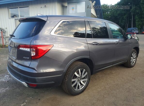 5FNYF6H55MB030929 2021 HONDA PILOT Gray Задня права чверть