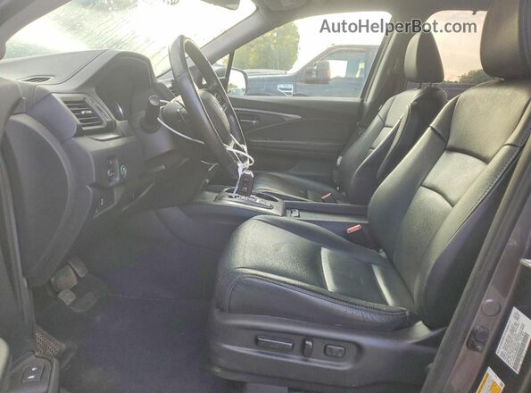 5FNYF6H55MB030929 2021 HONDA PILOT Gray Вид салону спереду