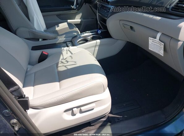 5FNYF6H55MB089480 2021 HONDA PILOT Blue Widok wnętrza z przodu