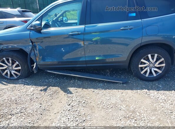 5FNYF6H55MB089480 2021 HONDA PILOT Blue 