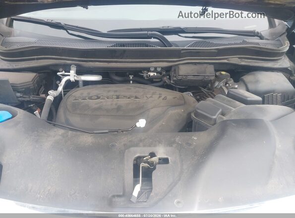 5FNYF6H55MB092833 2021 HONDA PILOT Black Հետևի տեսք