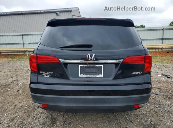 5FNYF6H56GB084440 2016 HONDA PILOT Black Vista trasera