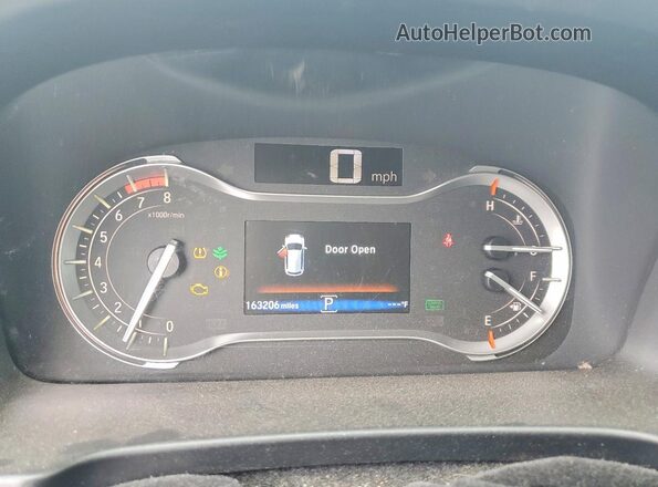 5FNYF6H56GB084440 2016 HONDA PILOT Black Vista del cuadro de instrumentos