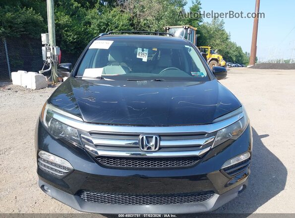 5FNYF6H56GB091579 2016 HONDA PILOT Black Вид спереду