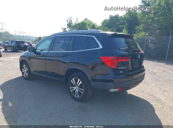 5FNYF6H56GB091579 2016 HONDA PILOT Black Задня ліва чверть