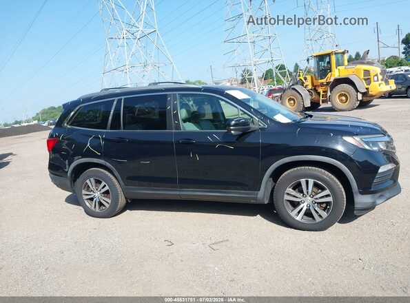 5FNYF6H56GB091579 2016 HONDA PILOT Black Панорамний вид салону 360°
