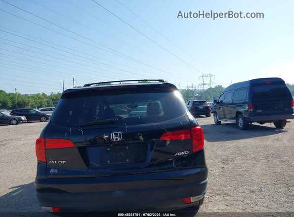 5FNYF6H56GB091579 2016 HONDA PILOT Black 