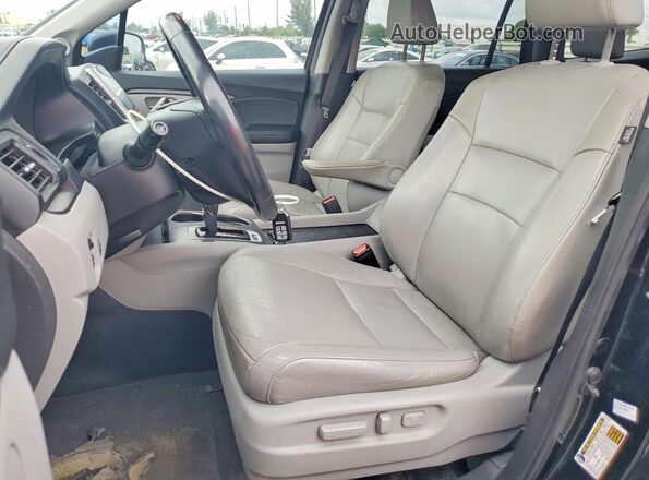 5FNYF6H56HB009366 2017 HONDA PILOT Black Սալոնի դիմացի տեսք